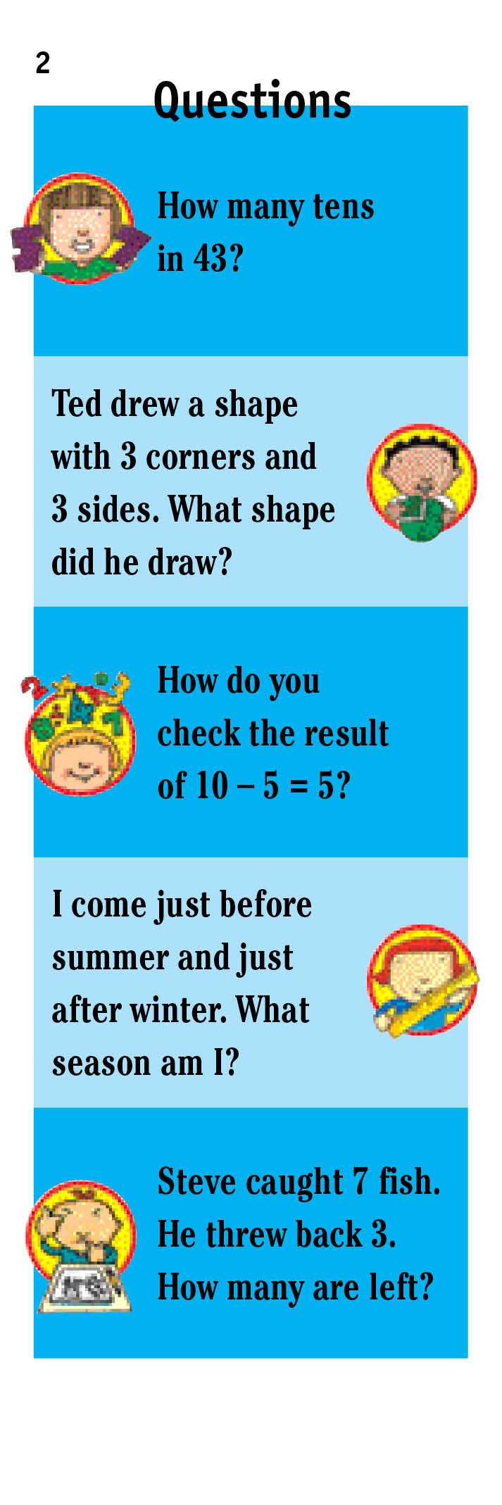 Brain Quest Math Q&A Cards: Grade 1 (Ages 6-7)