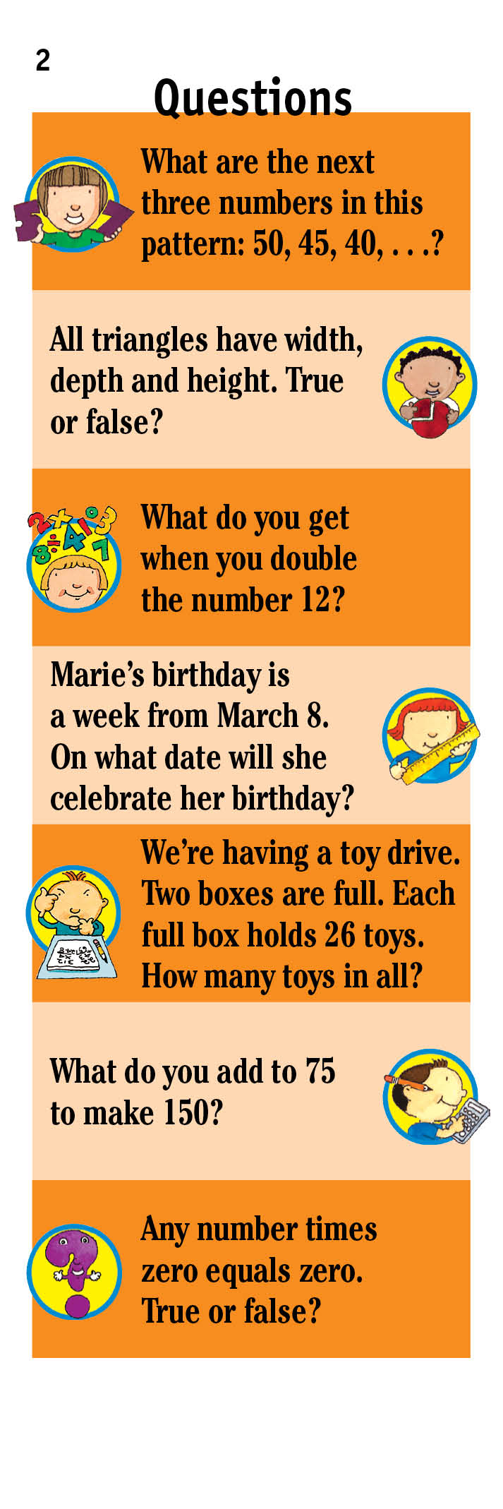 Brain Quest Smart Cards: Grade 2 (Ages 7-8)