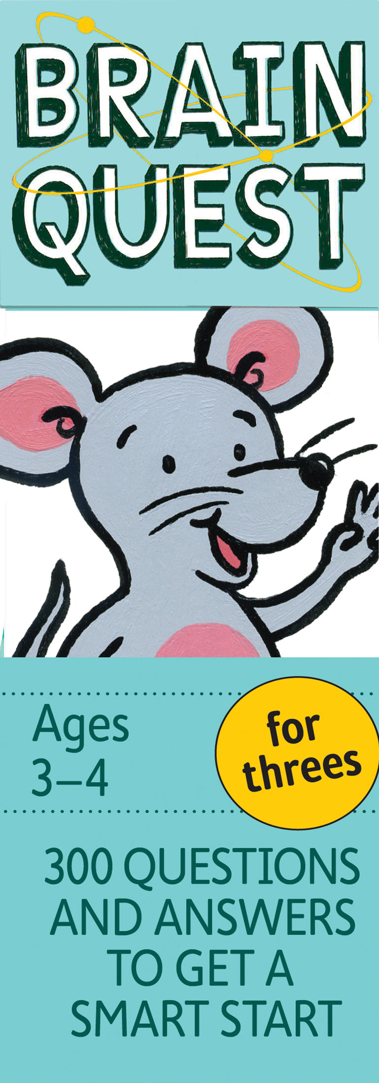 Brain Quest For Threes Ages 3-4