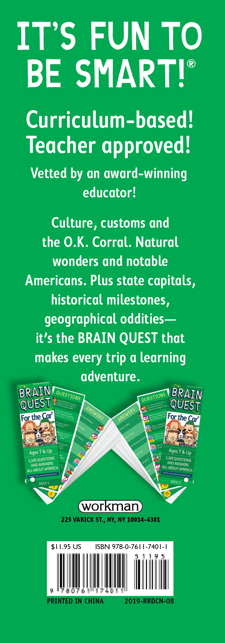 Brain Quest For the Car