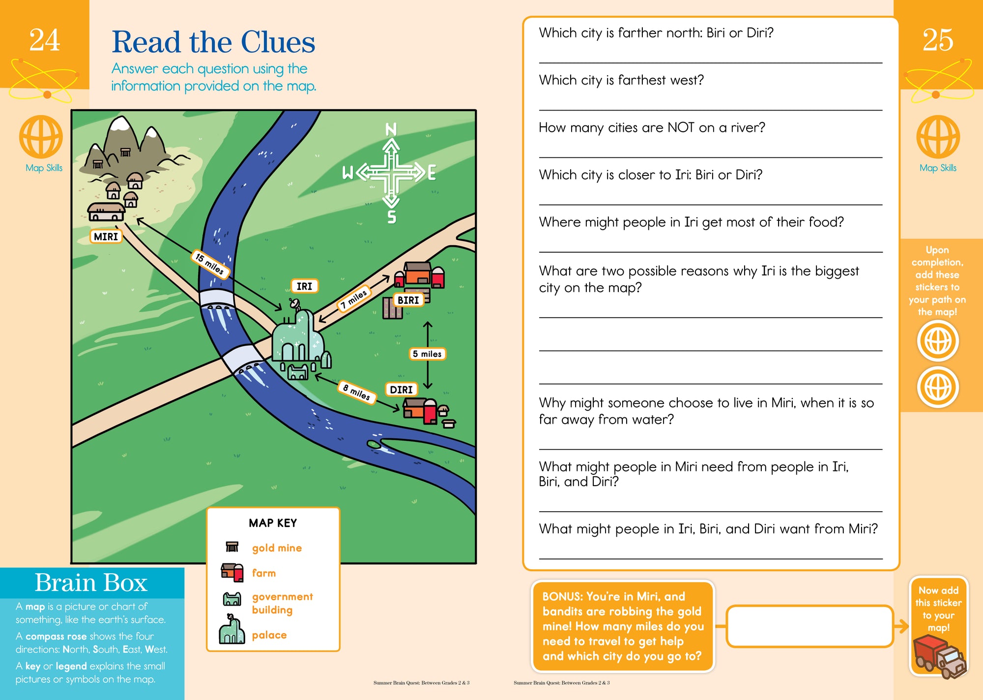 Brain Quest Summer Brain Quest: Between Grades 2 & 3