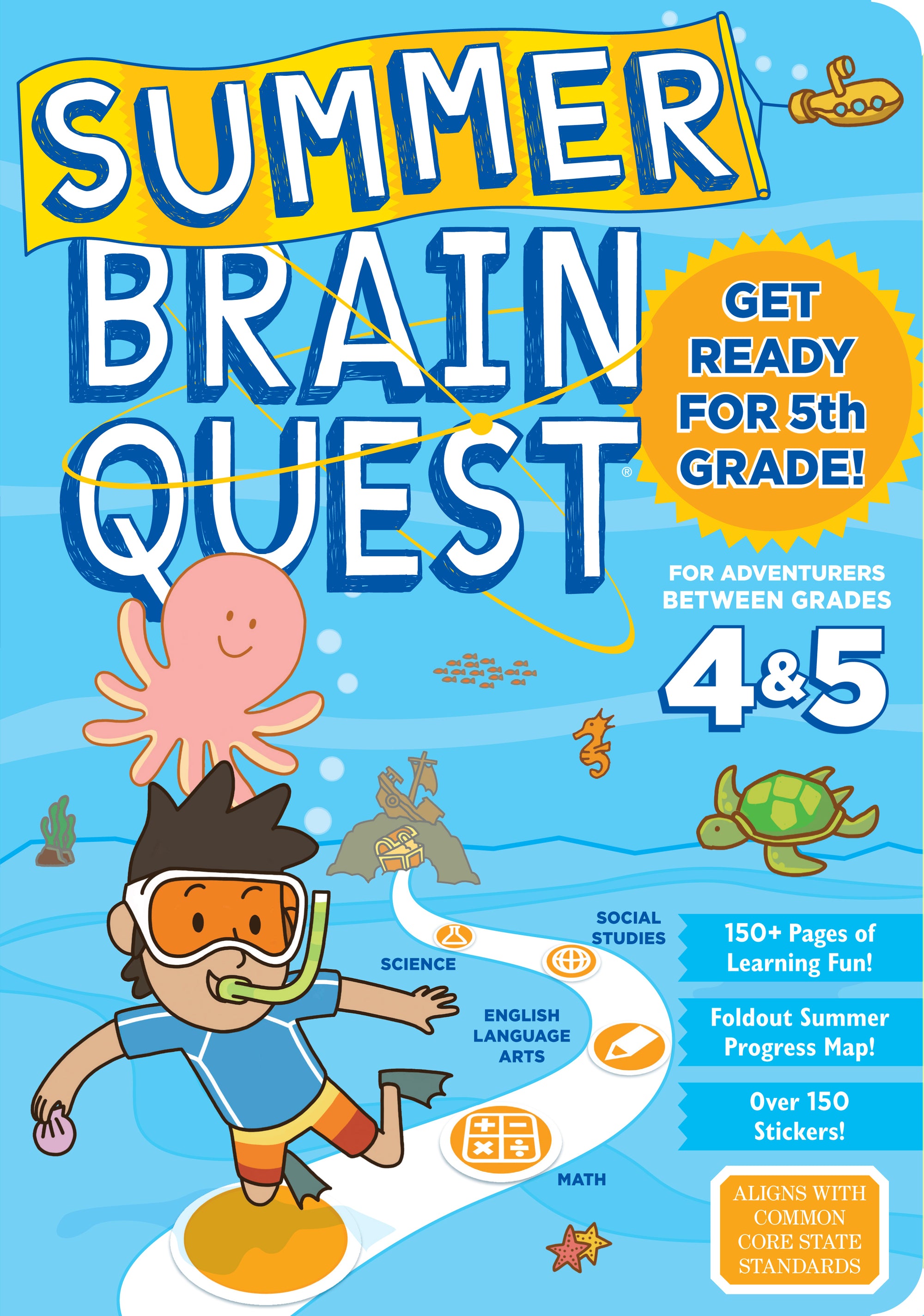 Brain Quest Summer Brain Quest: Between Grades 4 & 5