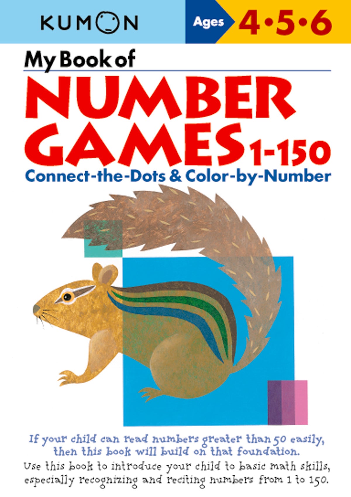 Kumon My Book Of Numbers Games 1-150