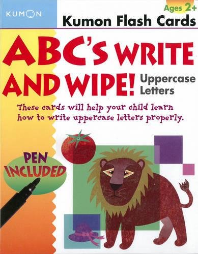 Kumon Flash Cards: ABCs Write & Wipe: Uppercase