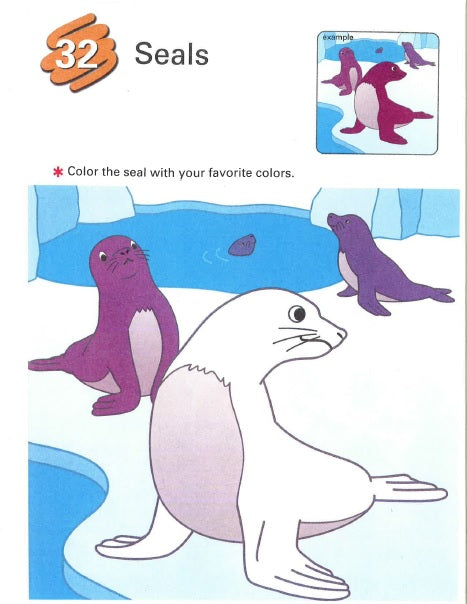 Kumon My Book Of Coloring At The Zoo