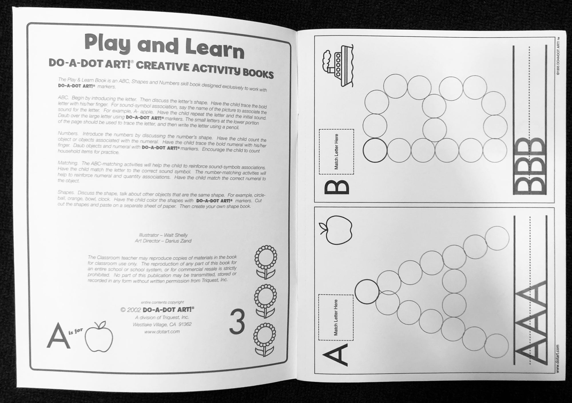 Do-A-Dot Art Creative Activity Book: Play & Learn ABC