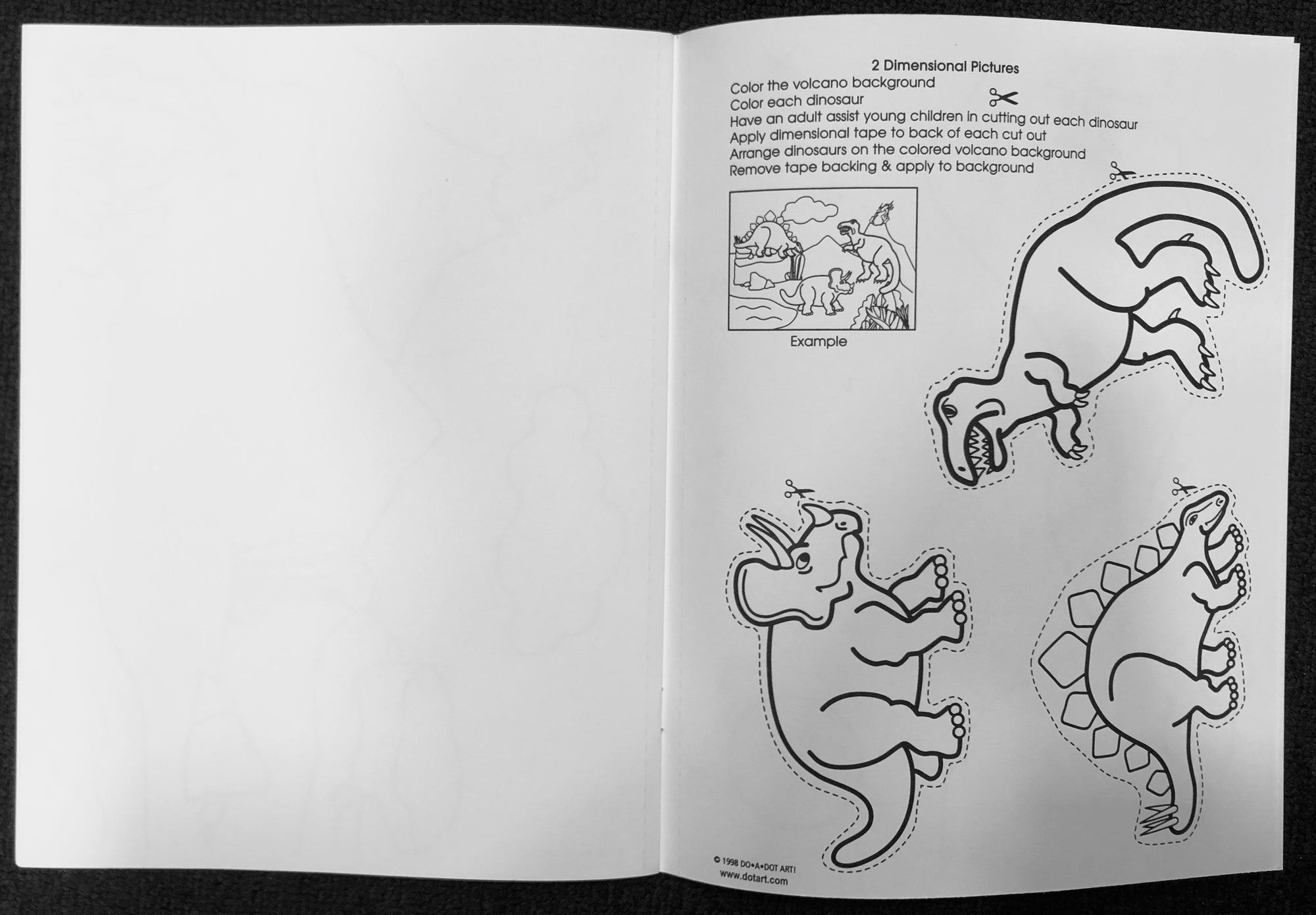 Do-A-Dot Art Creative Activity Book: Dinosaurs