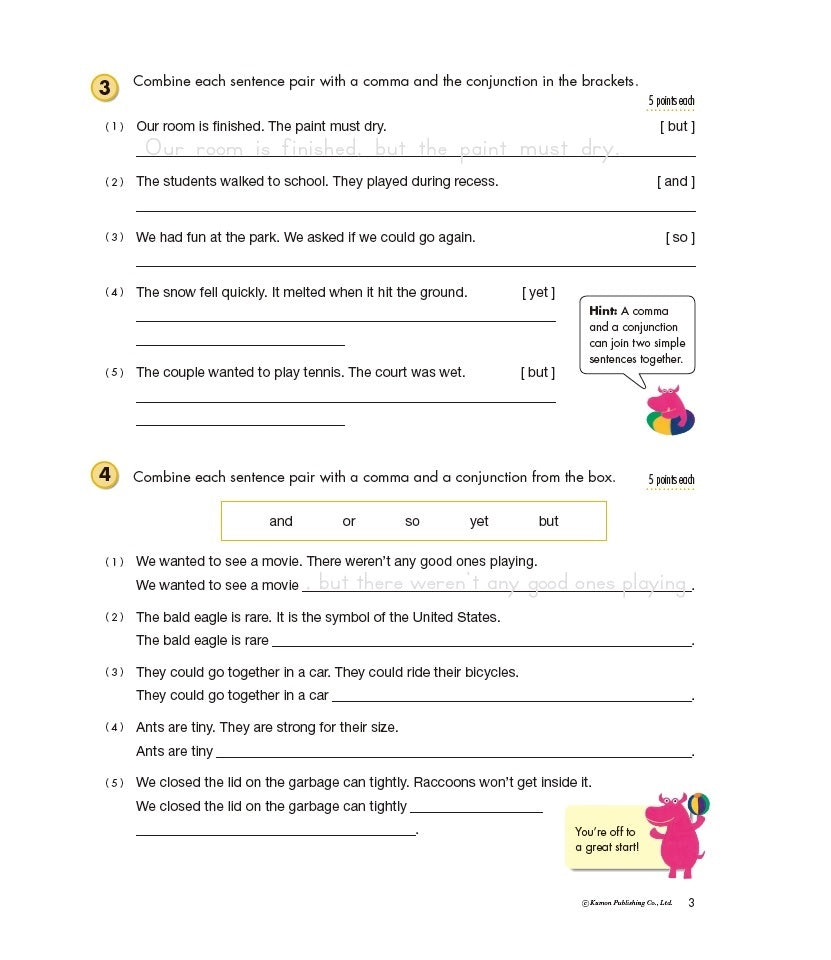 Kumon Grade 5: Writing Workbook