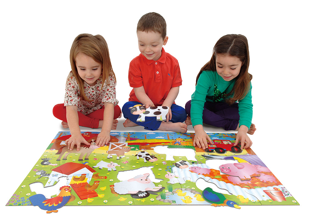 Galt Giant Floor Puzzles: Farm