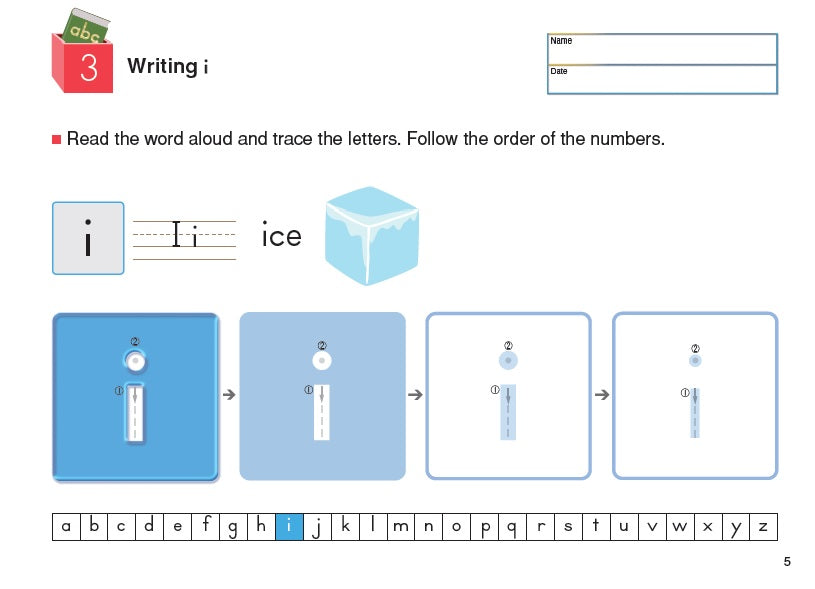 Kumon Grow To Know: Lowercase Letters