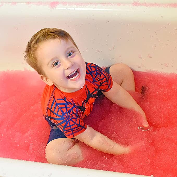 Zimpli Kids Gelli Baff: Lava Blast Red