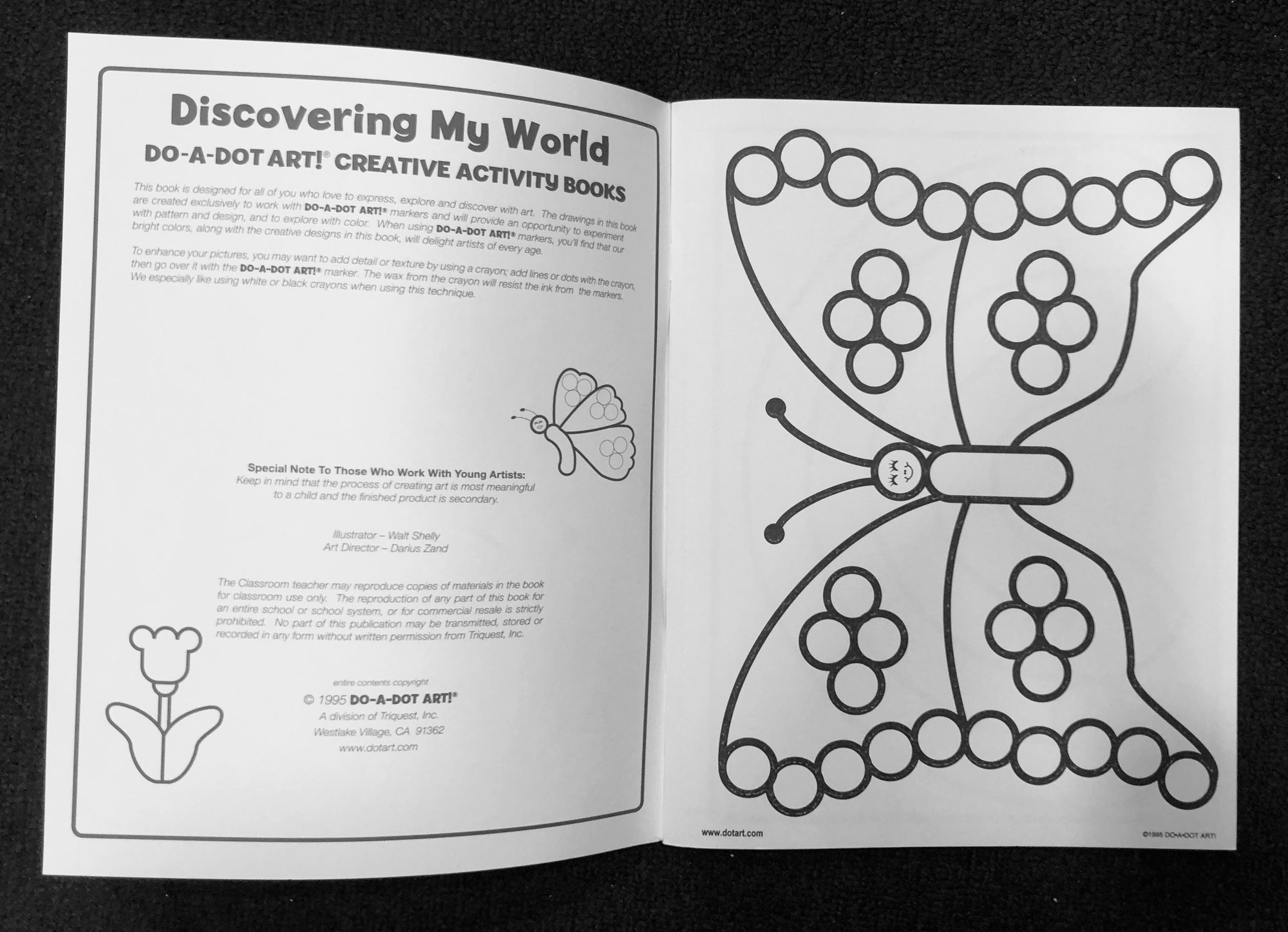 Do-A-Dot Art Creative Activity Book: Discover My World
