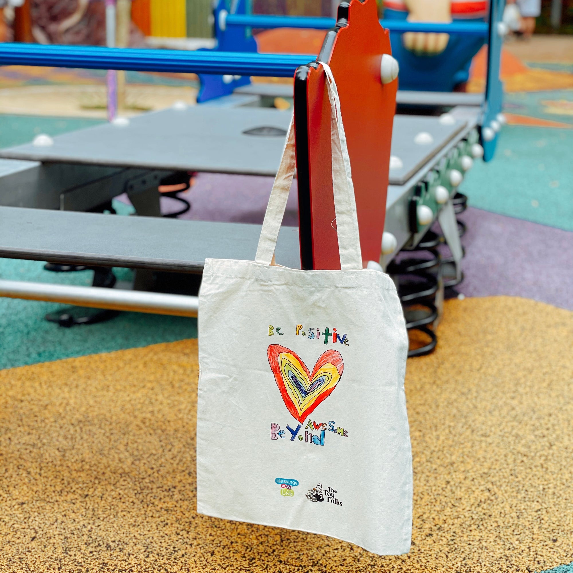 The Toy Folks x Blessings In A Bag Fundraiser Eco-Friendly Tote Bag