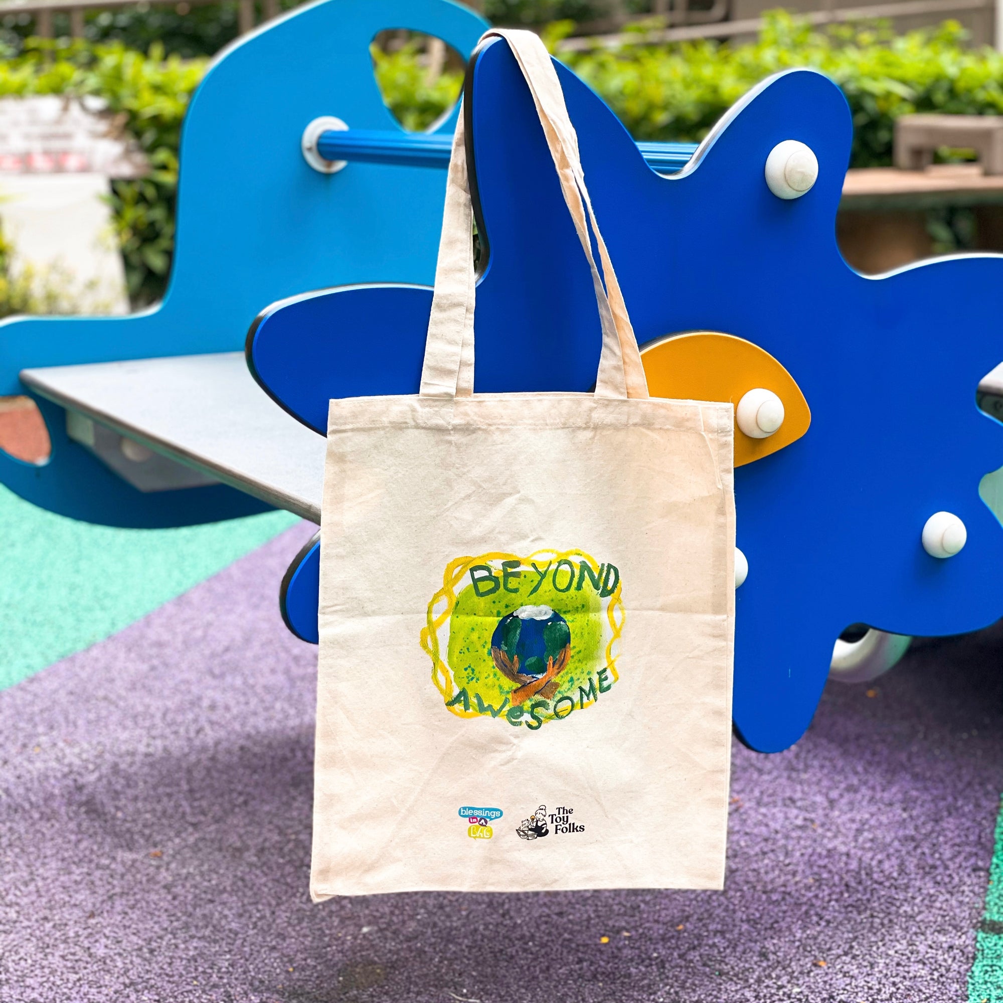 The Toy Folks x Blessings In A Bag Fundraiser Eco-Friendly Tote Bag
