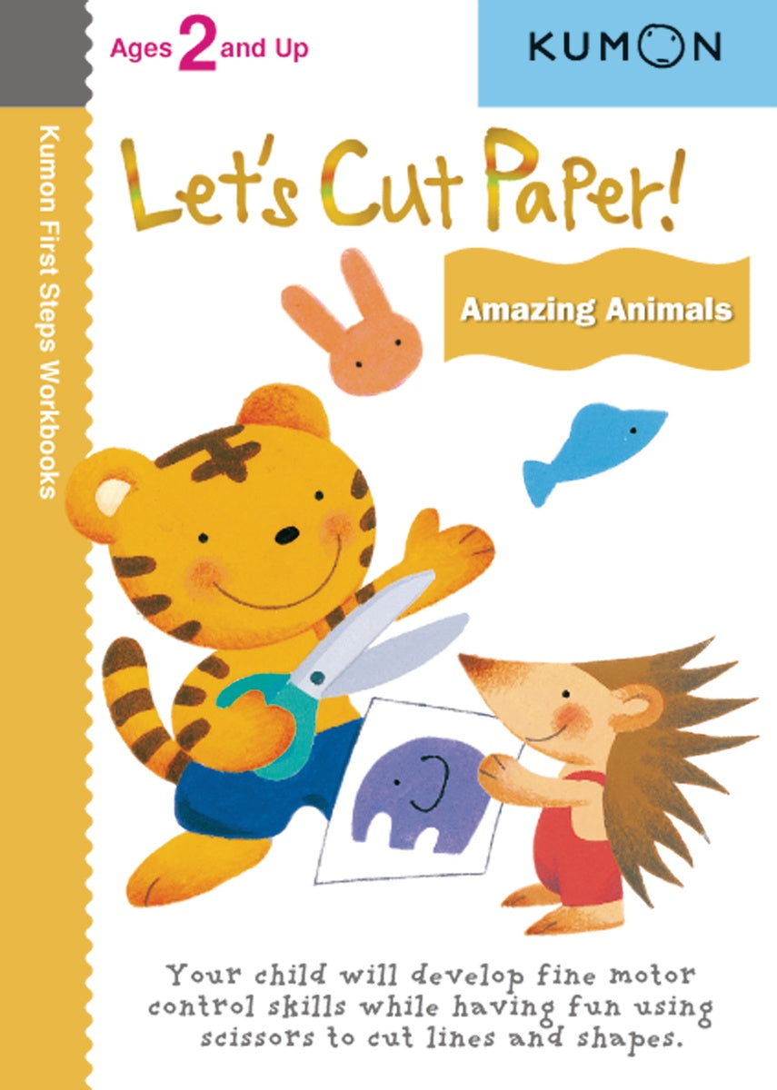 Kumon Lets Cut Paper! Amazing Animals