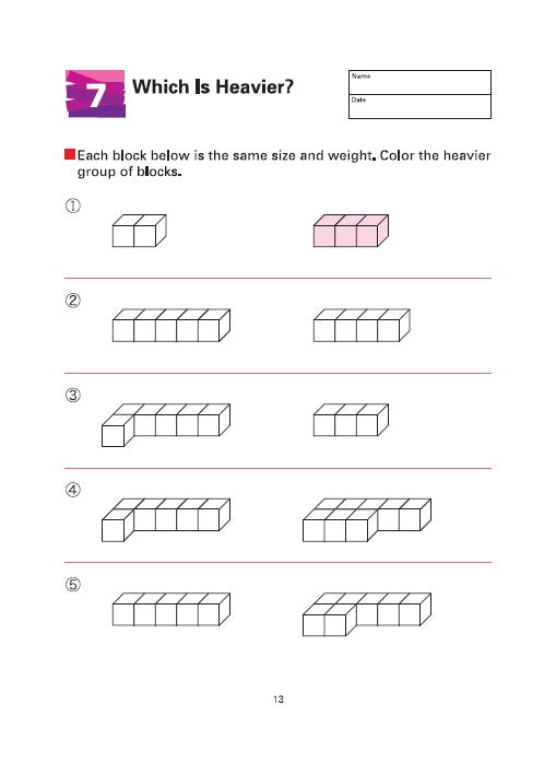 Kumon My Book Of Measurement: Weight