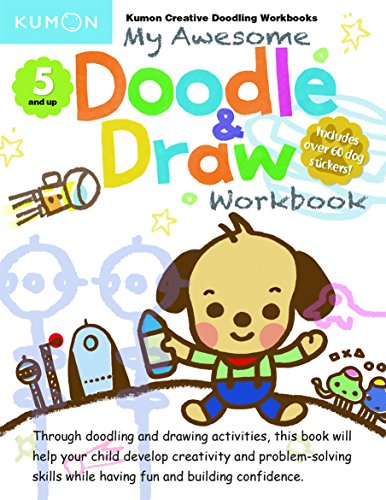 Kumon My Awesome Doodle & Draw Workbook