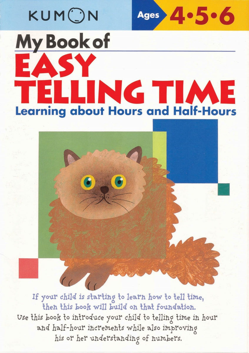 Kumon My Book Of Easy Telling Time