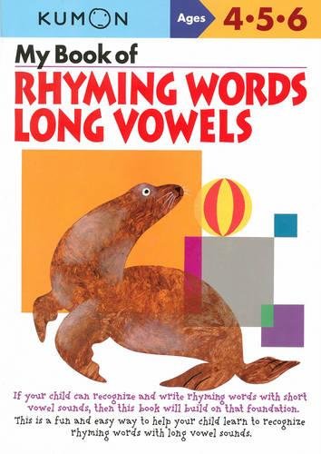 Kumon My Book Of Rhyming Words Long Vowels