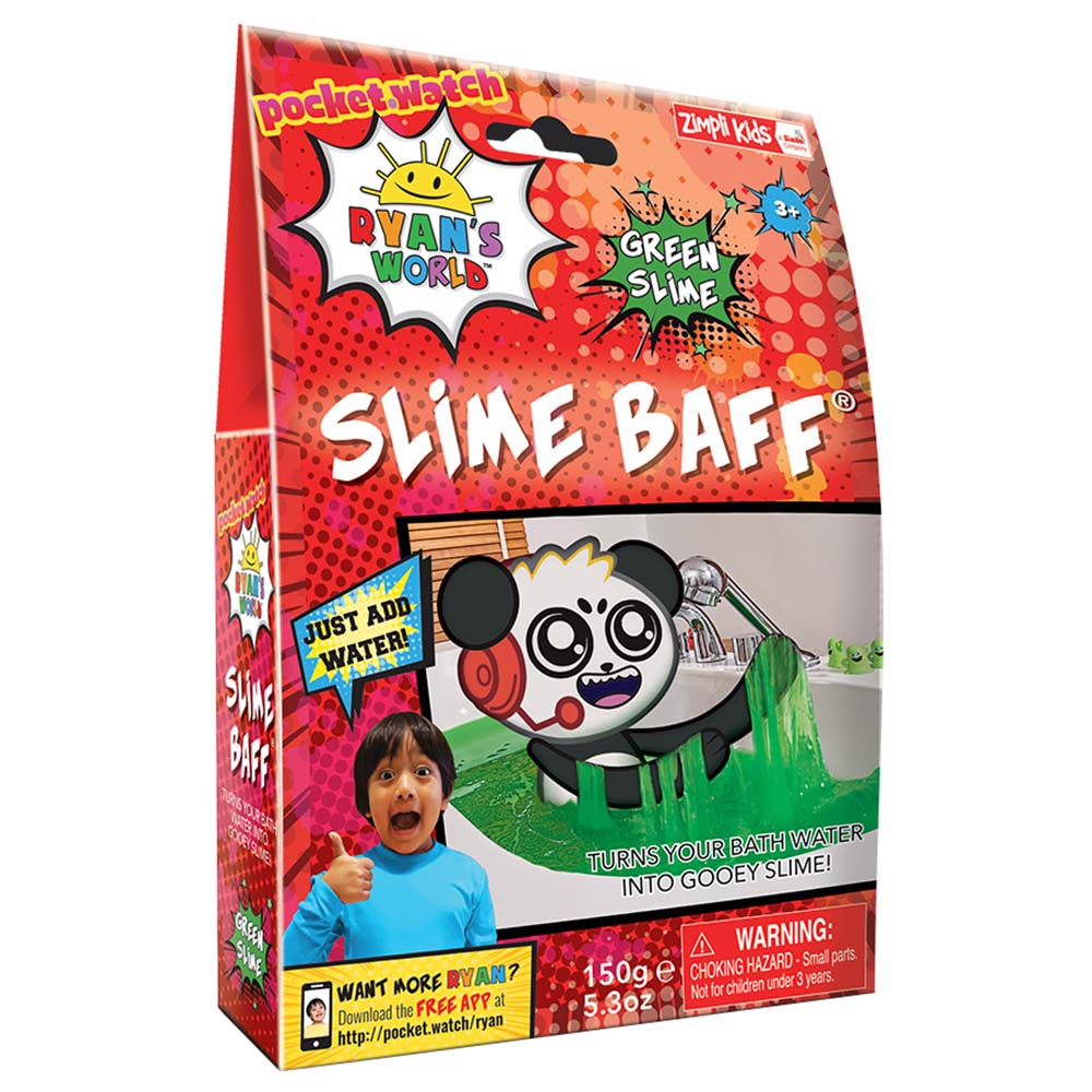 Zimpli Kids Ryans World Slime Baff: Green