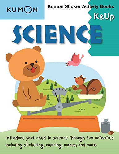 Kumon Science Sticker Activity Book: K & Up