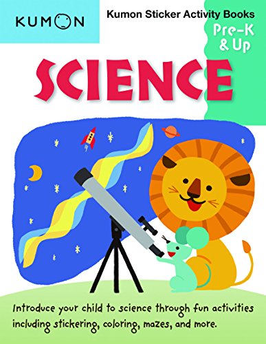 Kumon Science Sticker Activity Book: Pre-K & Up