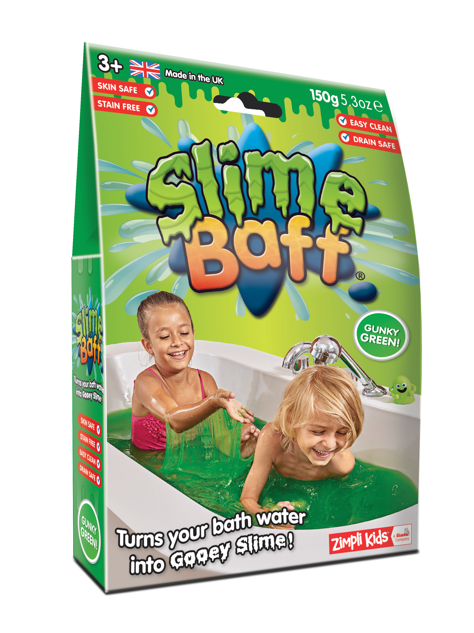 Zimpli Kids Slime Baff: Gunky Green