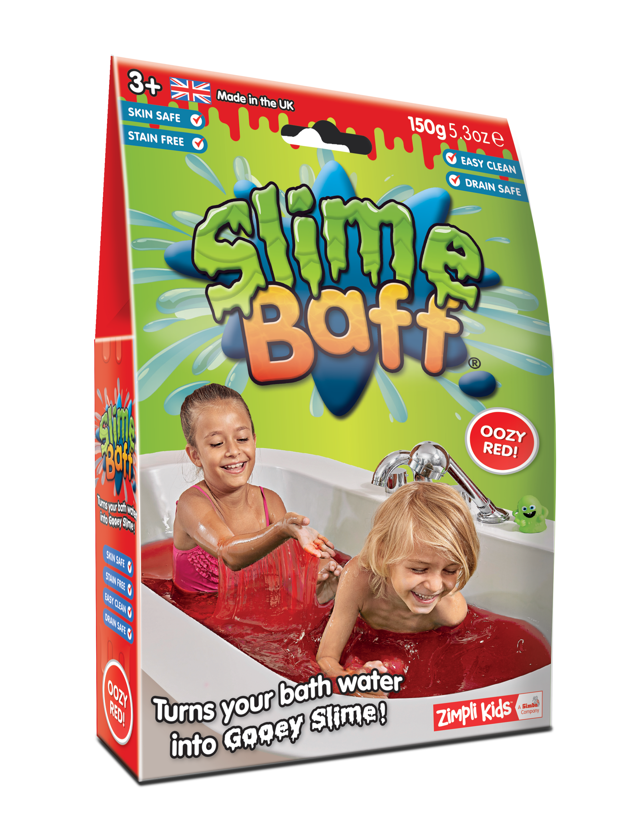 Zimpli Kids Slime Baff: Oozy Red