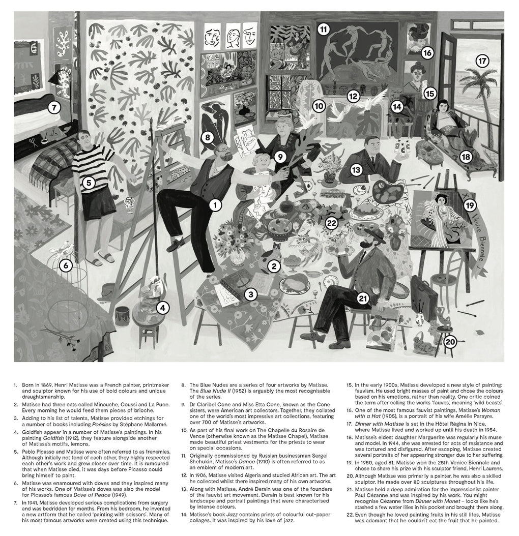 Dinner With Matisse: A 1000-Piece Jigsaw Puzzle