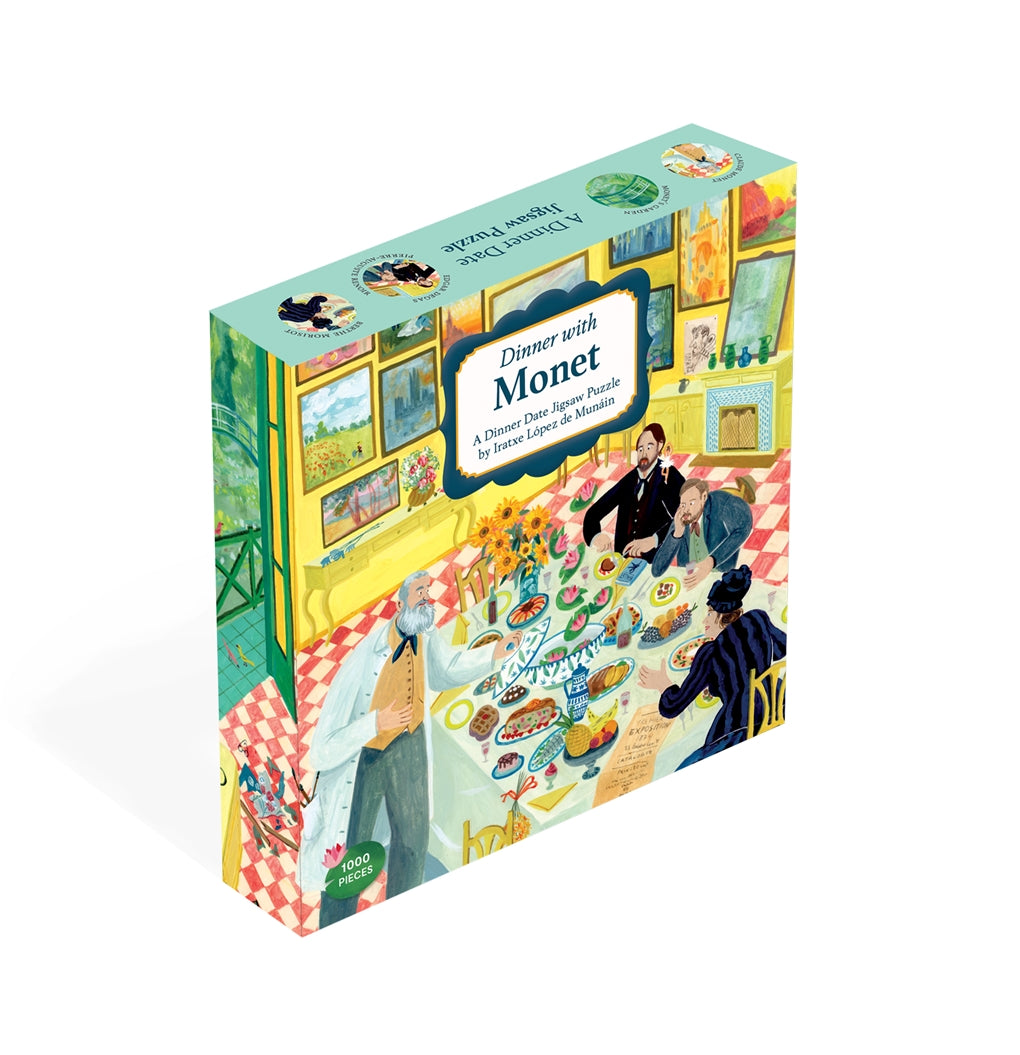 Dinner With Monet: A 1000-Piece Jigsaw Puzzle