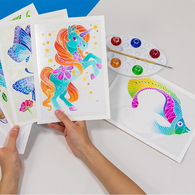 Sentosphere Aquarellum Junior Licornes - Unicorns