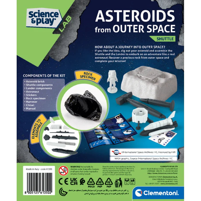 Clementoni NASA Space Asteroid Dig Kit: Launch