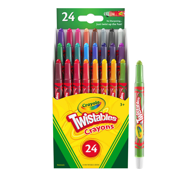 Crayola Mini Twistables Crayons 24ct