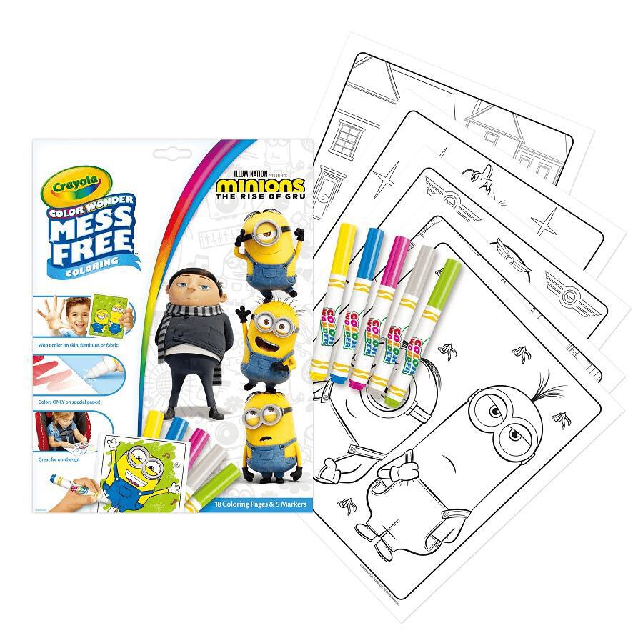 Crayola Color Wonder: Minions 2