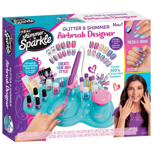 Cra-Z-Art Shimmer And Sparkle Glitter N Shimmer Airbrush Designer