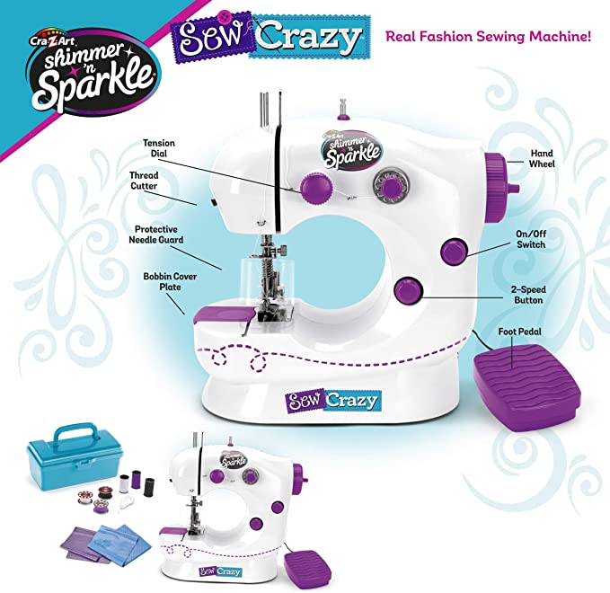 Cra-Z-Art Shimmer & Sparkle Sewing Machine