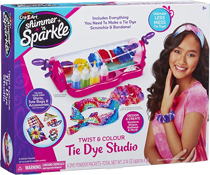 Cra-Z-Art Shimmer & Sparkle Twist & Colour Tie Dye Studio