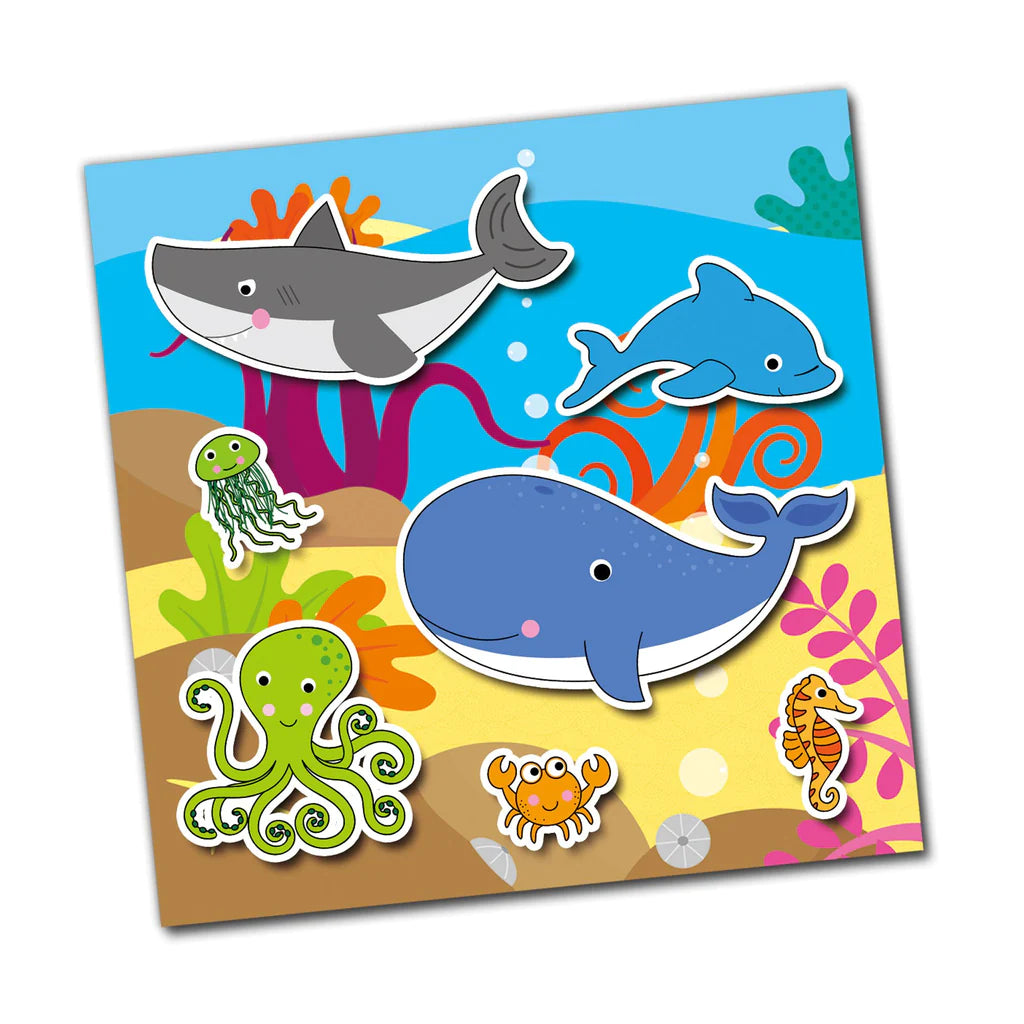 Galt Reusable Sticker Book: Animals