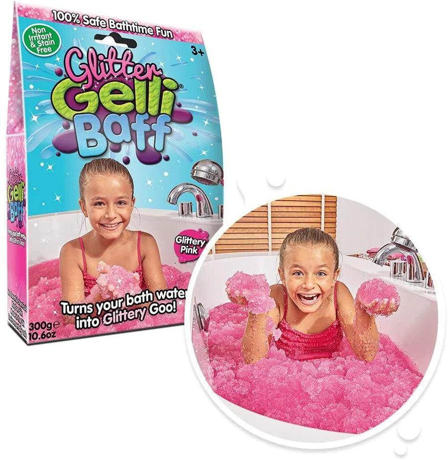 Zimpli Kids Gelli Baff Glitter: Glittery Pink