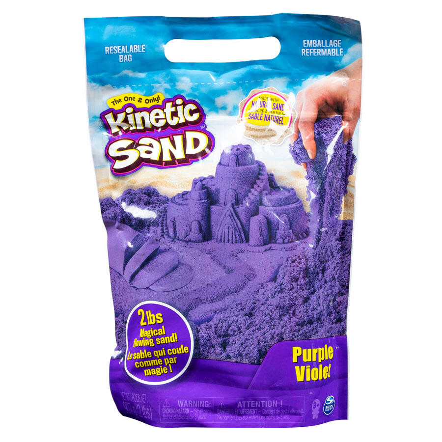 Kinetic Sand Coloured Sand (2lbs): Purple