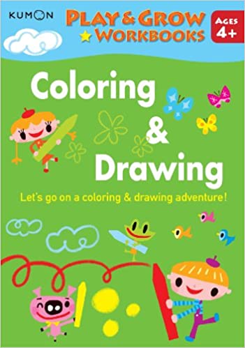 Kumon Play & Grow Workbooks: Colouring & Drawing