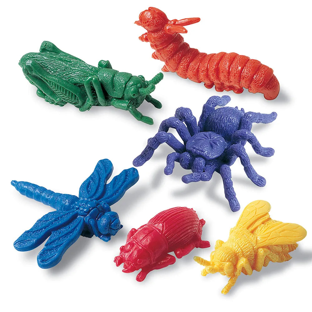Learning Resources Backyard Bugs Counters, Set of 72