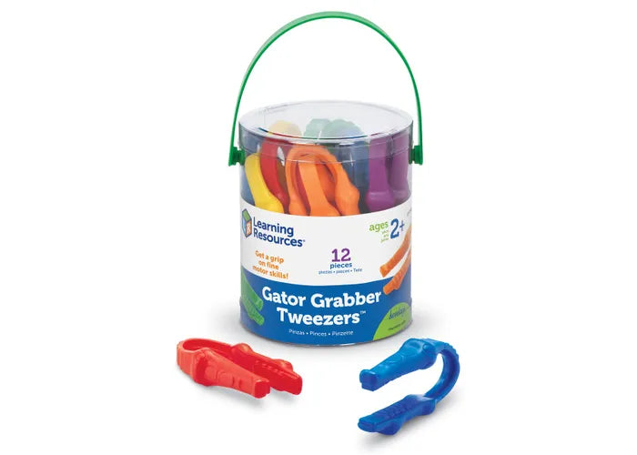 Learning Resources Gator Grabber Tweezers, 1 pc