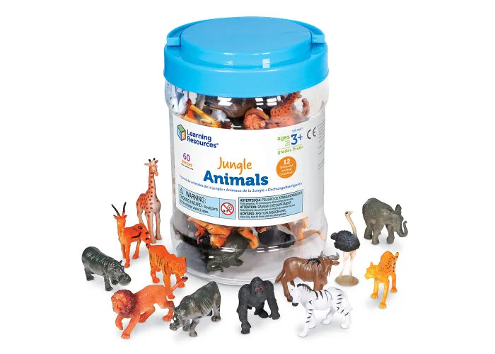 Learning Resources Jungle Animal Counters, Set of 60