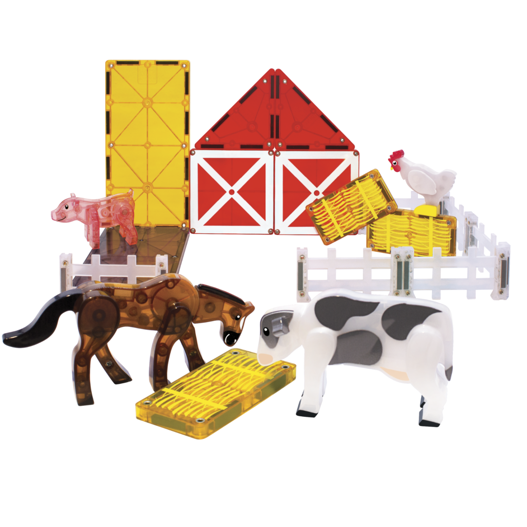 Magna-Tiles Farm Animals 25 piece set