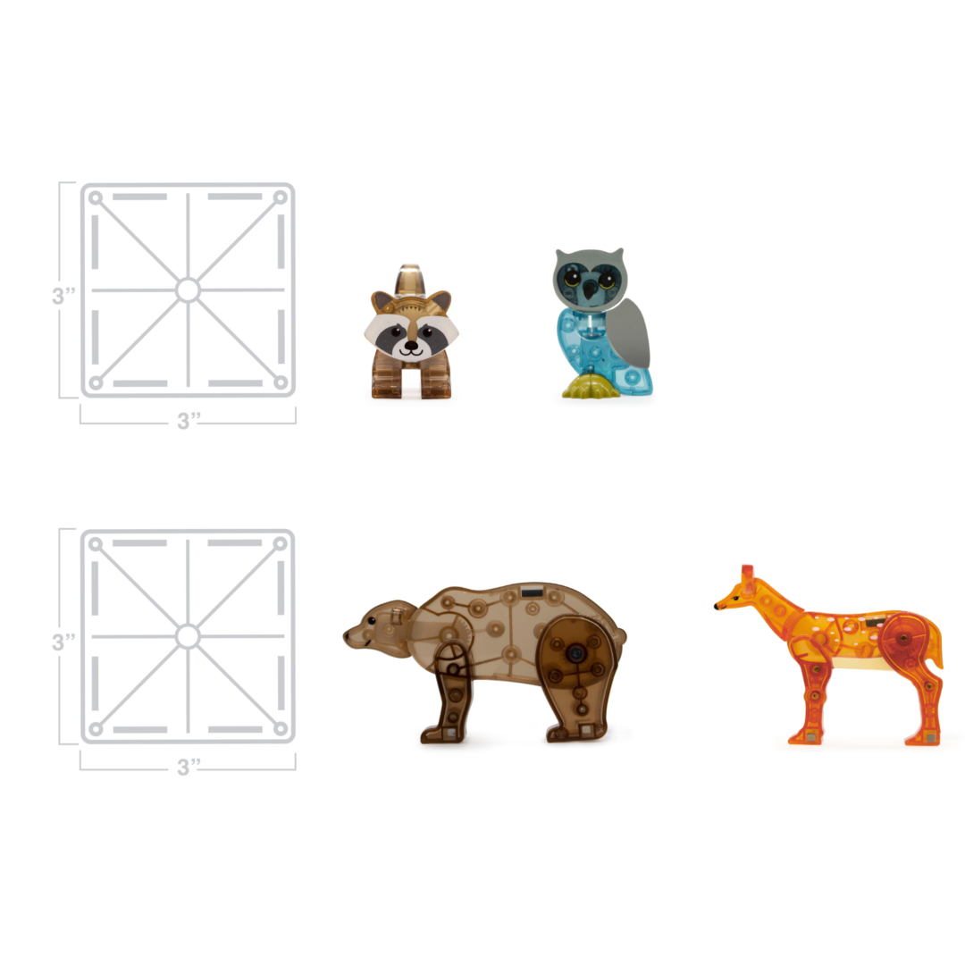 Magna-Tiles Forest Animals 25 piece set