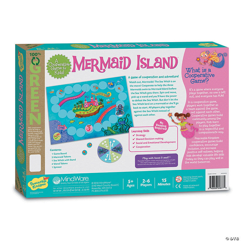 Peaceable Kingdom Mermaid Island