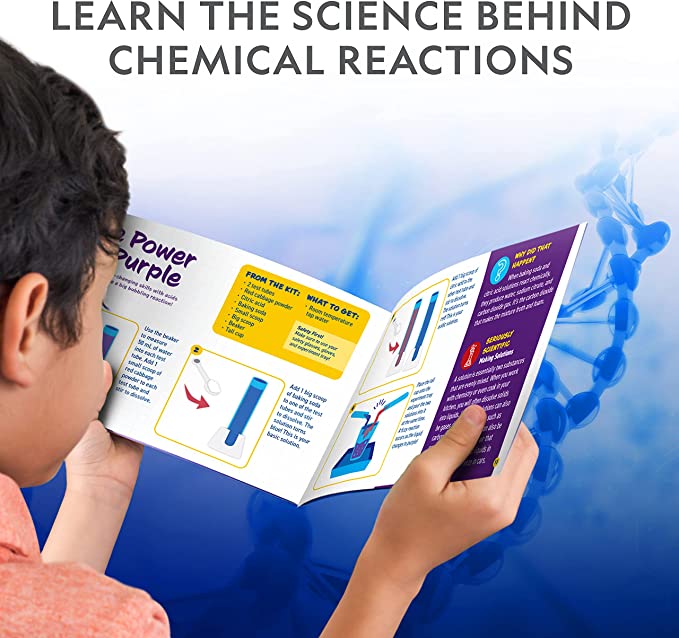 National Geographic Amazing Reactions Chemistry Set