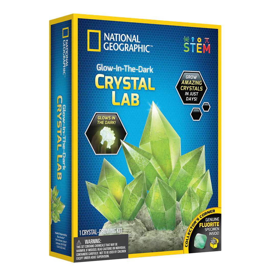 National Geographic Glow In Dark Crystal (Green)