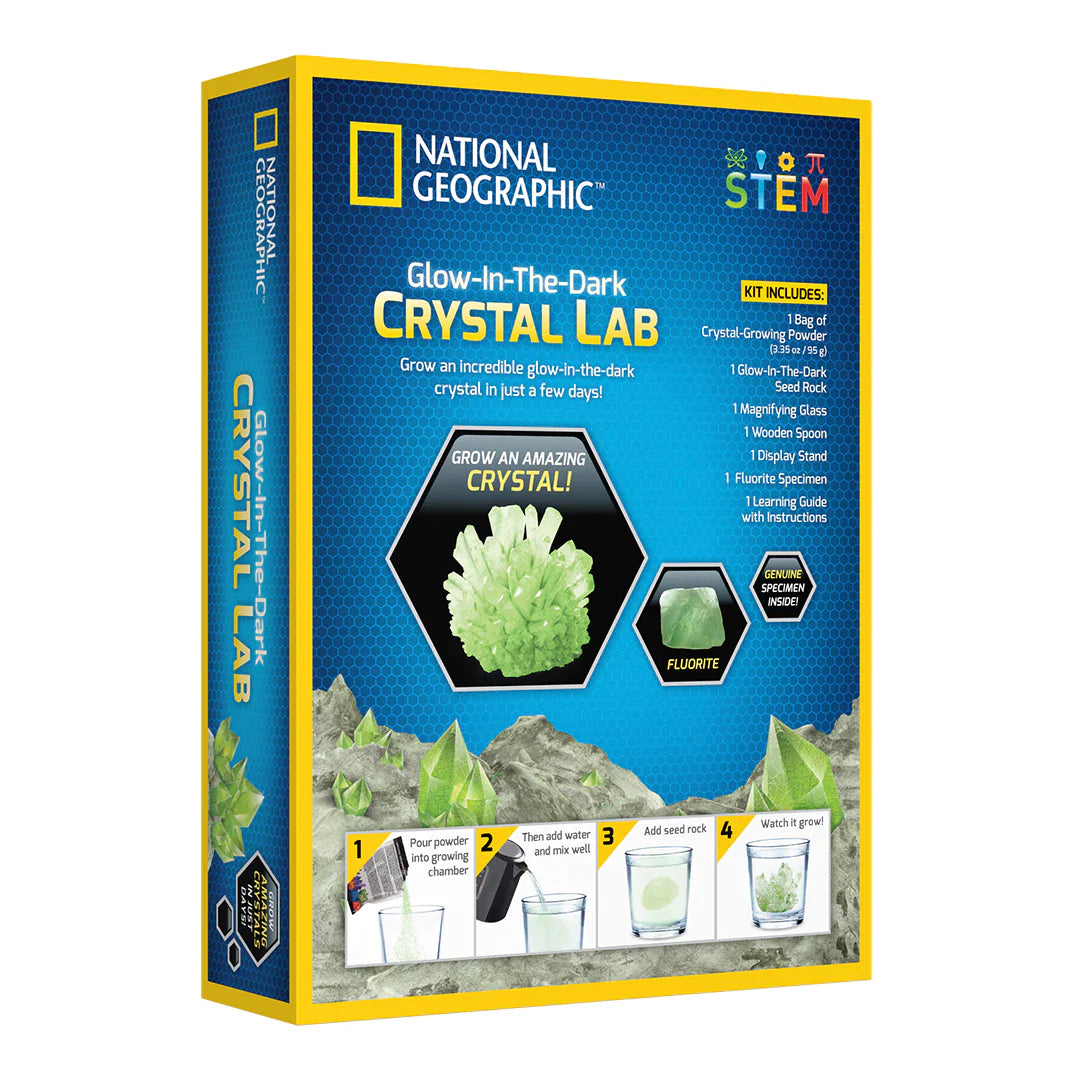 National Geographic Glow In Dark Crystal (Green)